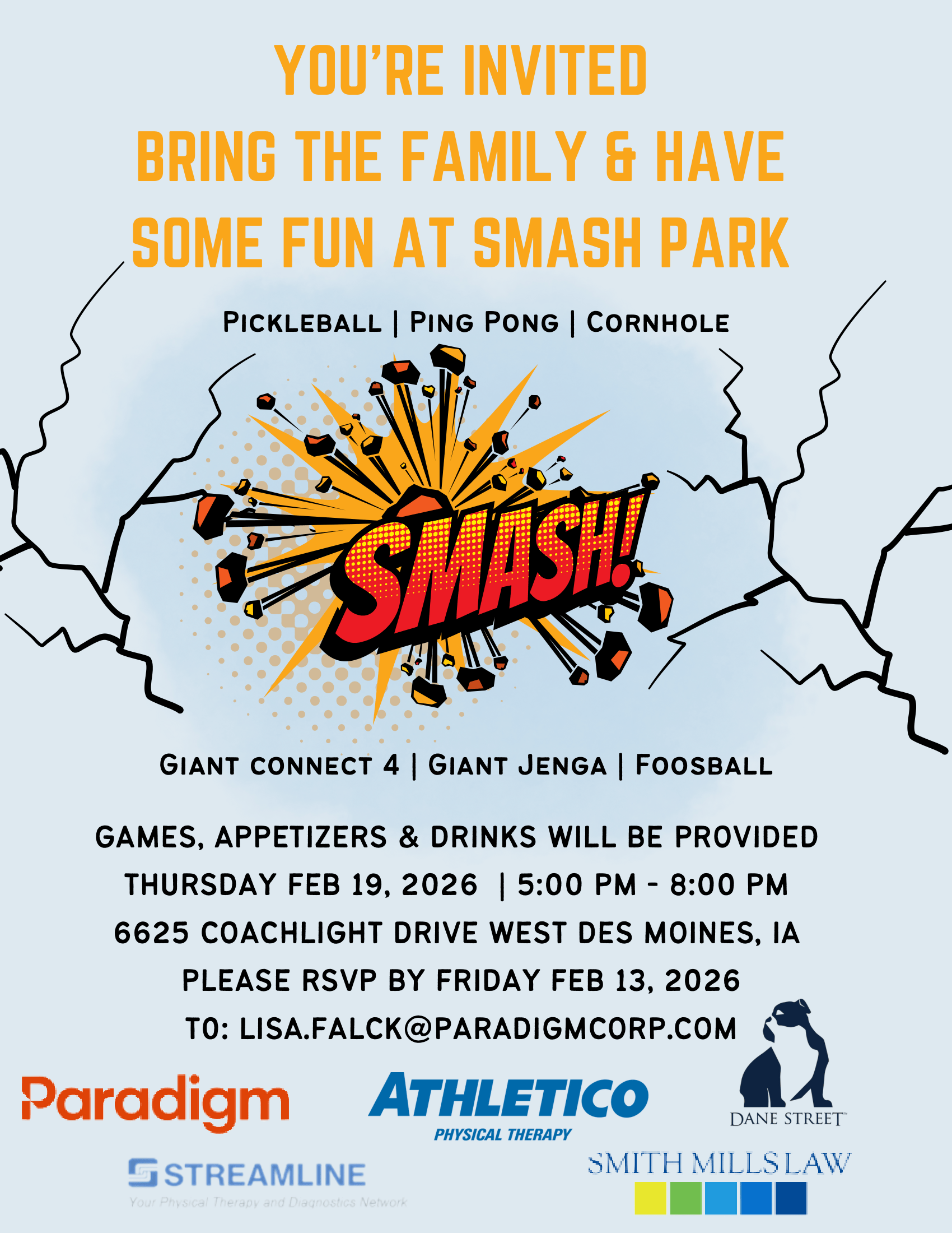 Join us at the Smash Park!